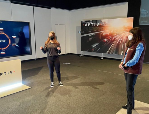 Congresswoman Stevens at Aptiv