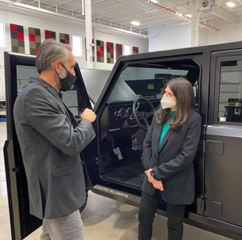 Congresswoman Stevens at Bollinger