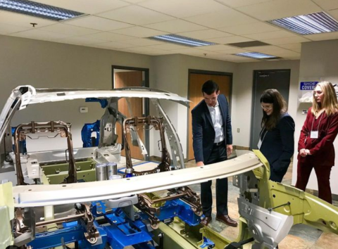 Congresswoman Stevens at E&E Manufacturing