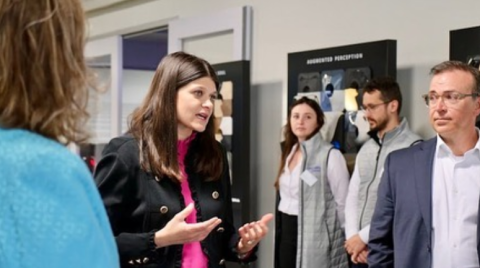 Congresswoman Stevens at Faurecia