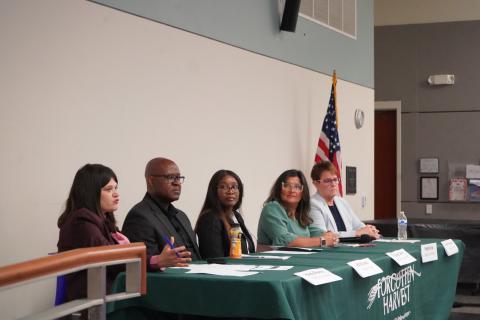 Rep. Stevens speaks on a panel with experts in food insecurity