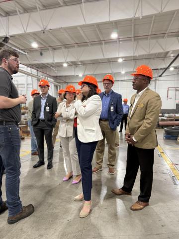 Rep. Stevens listens to experts at Weldaloy Specialty Forgings