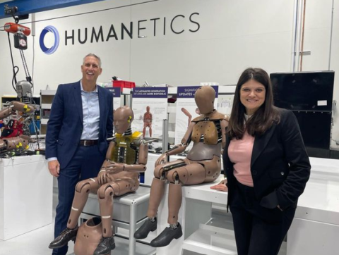 Congresswoman Stevens at Humanetics