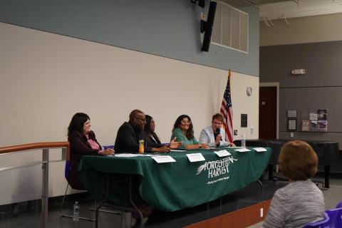 Rep. Stevens sits on a panel with Forgotten Harvest 