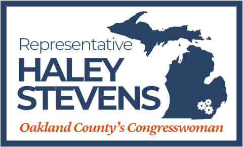 Rep. Haley Stevens (logo)
