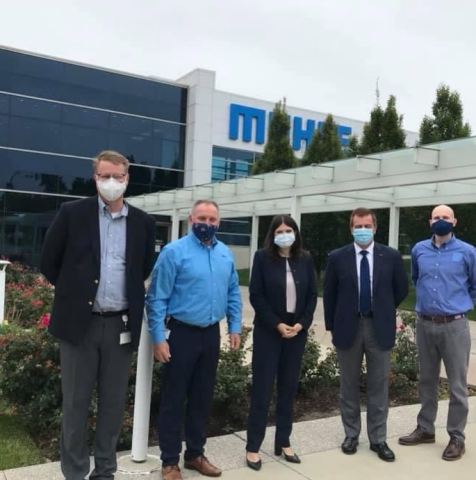 Congresswoman Stevens visiting MAHLE