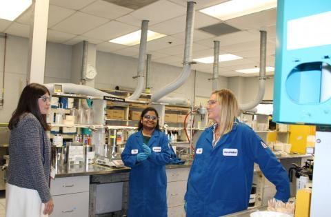 Rep. Stevens at AzoNobel