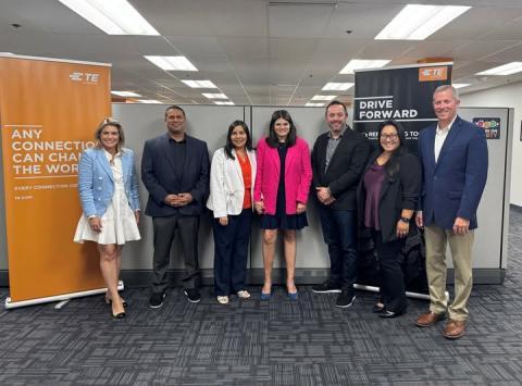 Rep. Stevens at TE Connectivity