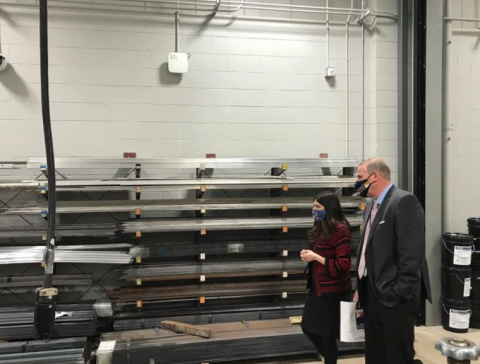 Congresswoman Stevens at Schoolcraft