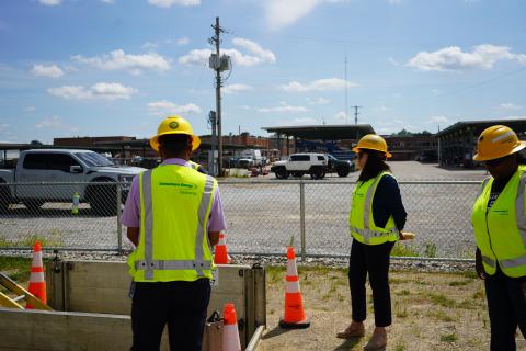 Rep. Stevens tours Flint Gas City