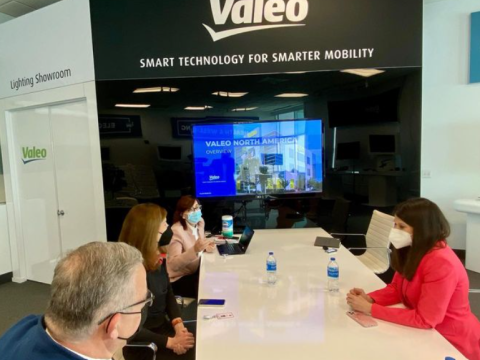 Congresswoman Stevens at Valeo