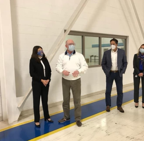 Congresswoman Stevens visiting Valiant TMS