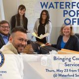 Waterford pop-up graphic