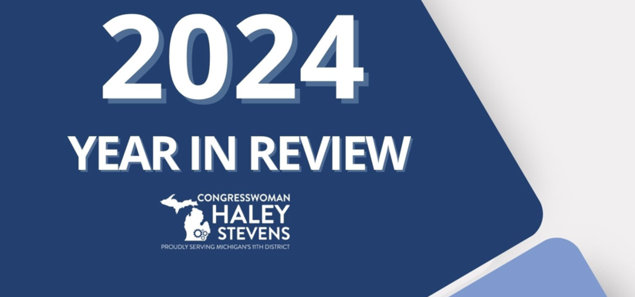 Congresswoman Haley Stevens Releases 2024 End of Year Report