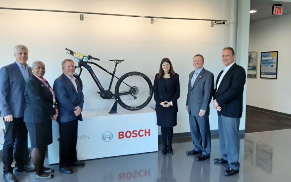 Rep. Stevens at Bosch